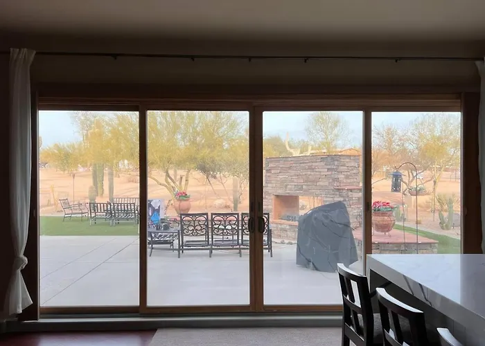 4br Ranch W Four Peaks Views Fireplace Hot Tub * Rio Verde